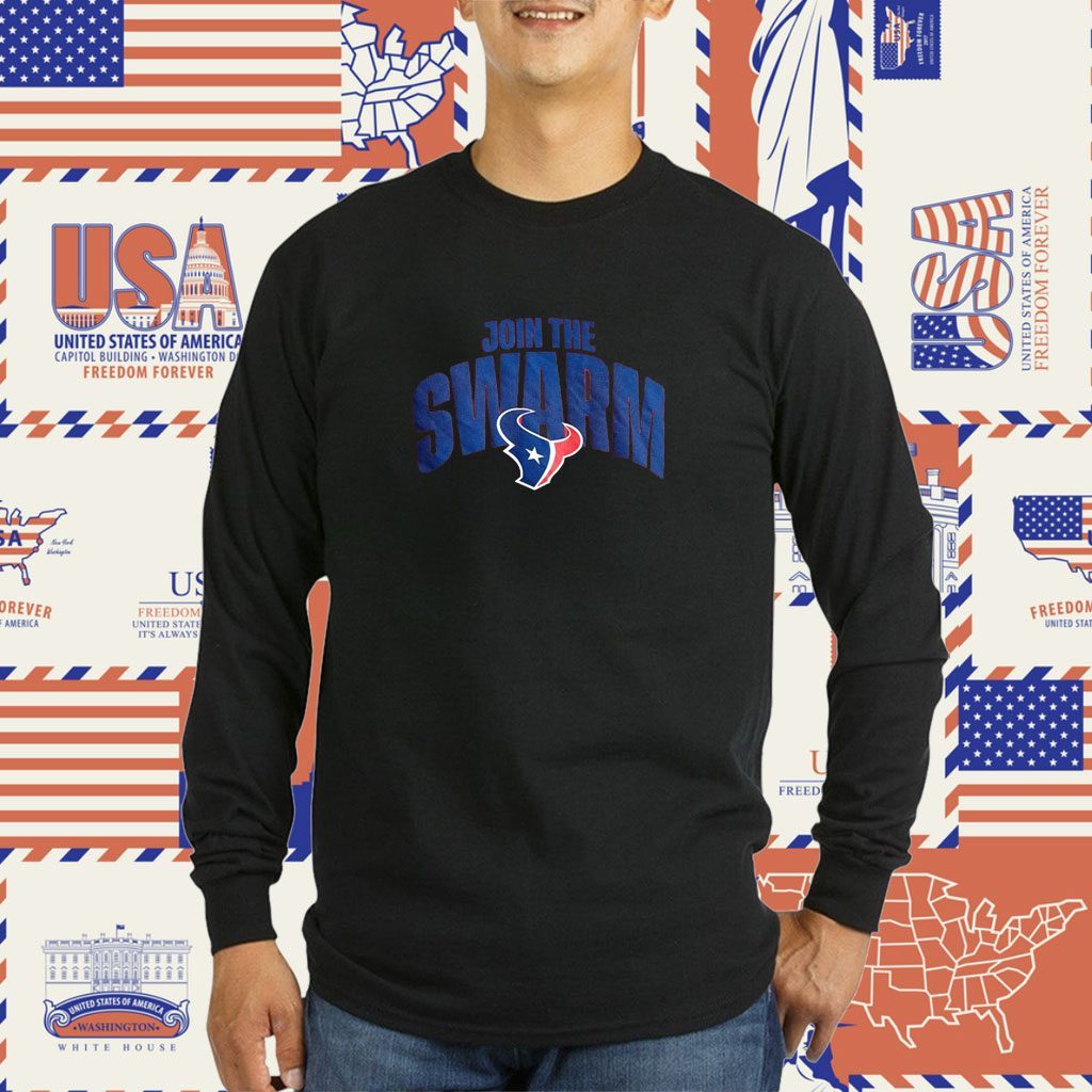 Join The Swarm Houston Texans Shirt Join The Swarm Shirt 2023 Houston Texans  Fans - Trendingnowe