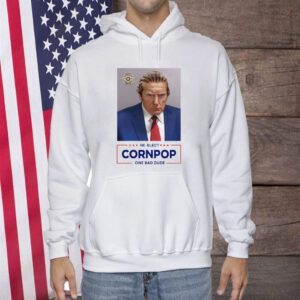 Trump Mugshot Re-Elect Cornpop One Bad Dude 2024 Mug