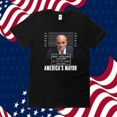 Rudy Giuliani Mugshot Shirt Rudy Giuliani Mug Shot Shirt
