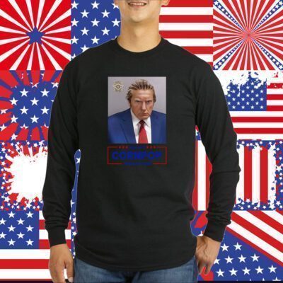 Trump Mugshot Re-Elect Cornpop One Bad Dude 2024 Hoodie