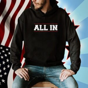 Aew All In Logo Tee Shirt