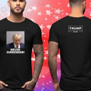 MAGA 47 Trump 2024 Never Surrender Shirts