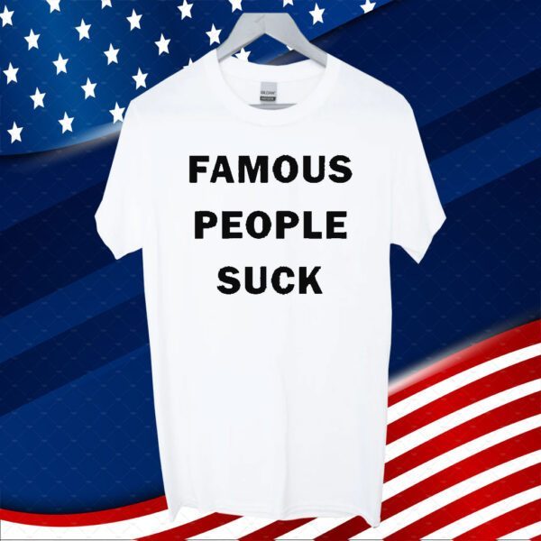 Travis Barker Famous People Suck 2023 Shirt