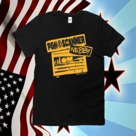 Pittsburgh Scanner Pgh Scanner Nebby TShirt