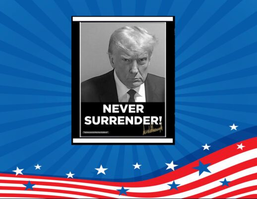 Buy Trump Never Surrender Poster