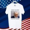 Donald Trump Mugshot When You Drop Your Ice Cream T-Shirt