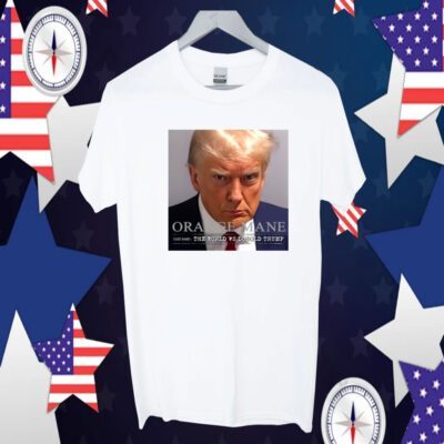 Orange Mane Trump Mugshot TShirt