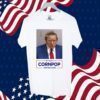 Trump Mugshot Re-Elect Cornpop One Bad Dude Tee Shirt