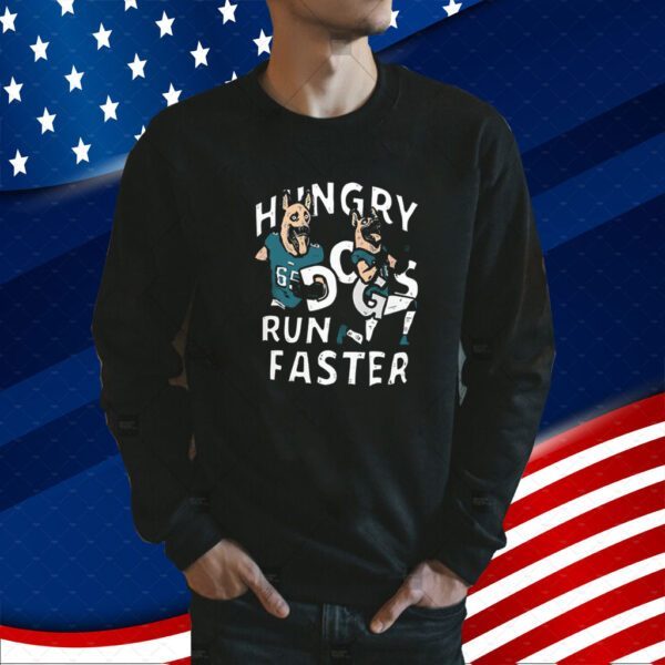 Lane Johnson And Chris Long Hungry Dogs Run Faster Official Shirt