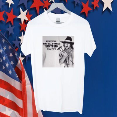 WWE Hall Of Famer Terry Funk 1944-2023 Thank You For The Memories Shirt