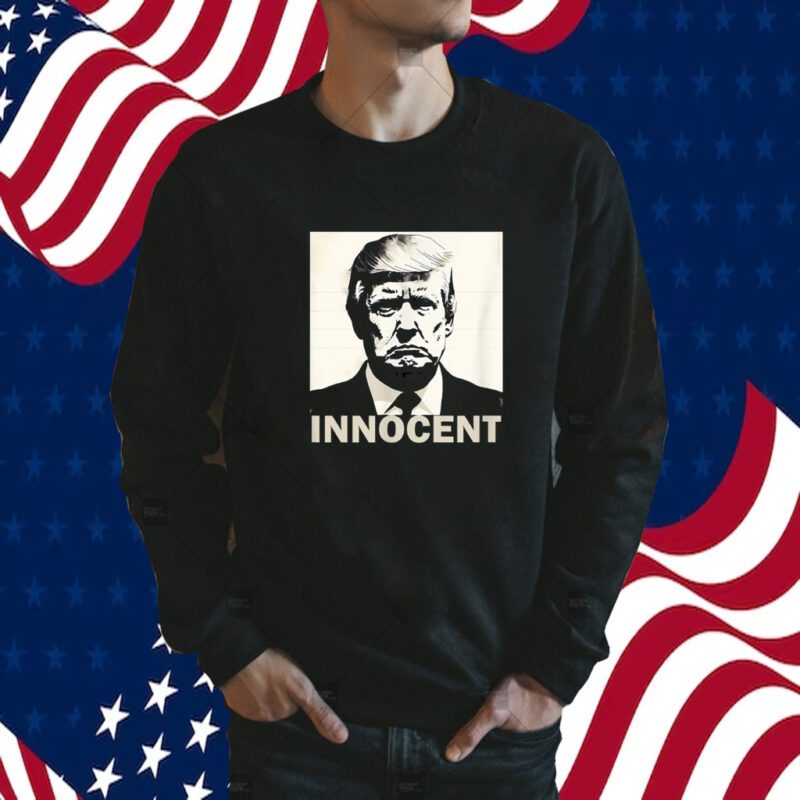 Donald Trump Mug Shot Innocent Trump DJT Tee Shirt