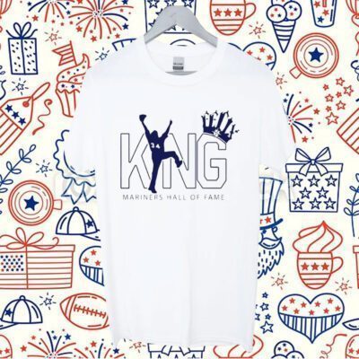 Felix Hernandez King Mariners 2023 Hall Of Fame King Felix Shirts