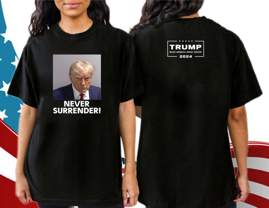 Trump Never Surrender Mug