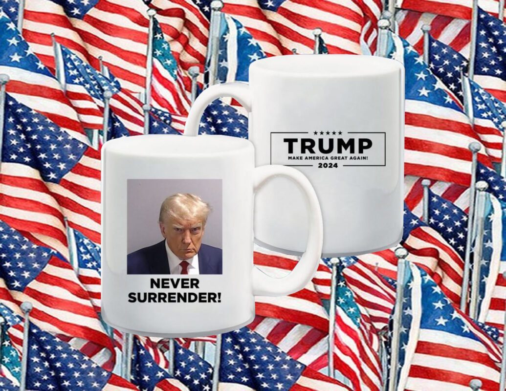 MAGA 47 Donald Trump Never Surrender Tee Shirt