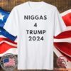 Niggas 4 Trump 2024 T-Shirts