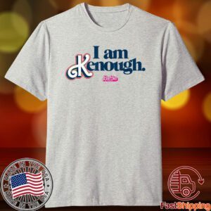 Barbie The Movie - I Am Kenough Tee Shirt