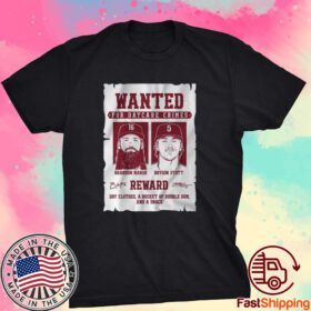 Bryson Stott & Brandon Marsh: Wanted for Daycare Crimes Tee Shirt
