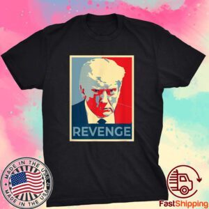 Free Donald Trump mug shot republican revenge MAGA 2024 Tee Shirt