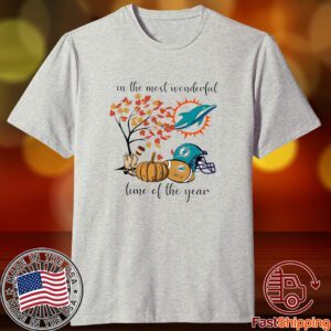 In The Most Wonderful Time Of The Year Miami Dolphins Tee Shirt