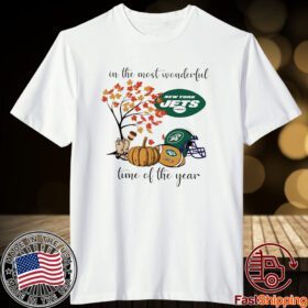 In The Most Wonderful Time Of The Year New York Jets Tee Shirt