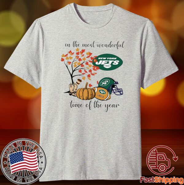 In The Most Wonderful Time Of The Year New York Jets Tee Shirt