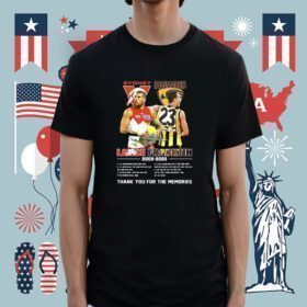 Lance Franklin 2005-2023 Thank You For The Memories Signature Shirt
