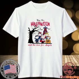 Time For Halloween And The Love For Angels Tee Shirt
