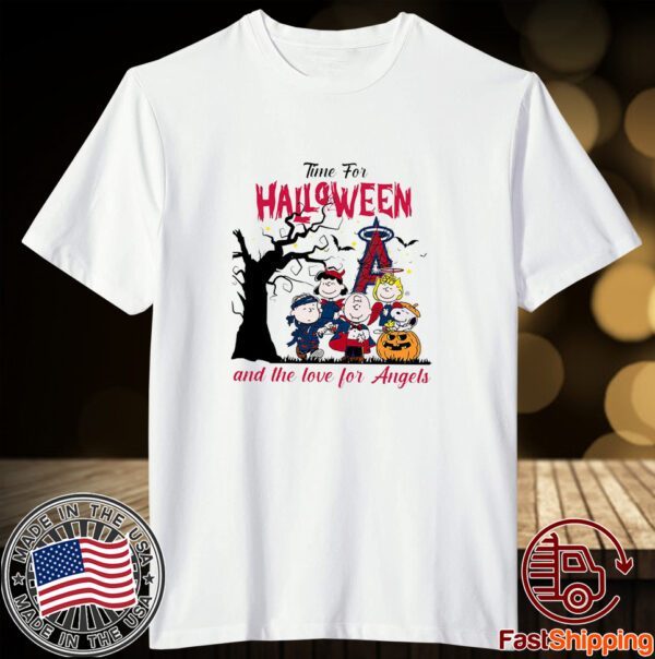 Time For Halloween And The Love For Angels Tee Shirt