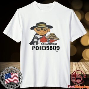 Timecapsuledesign The Hamberderlar P01135809 Trump Mugshot Tee Shirt
