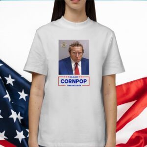 Donald Trump Mugshot Re-Elect Cornpop One Bad Dude Cap