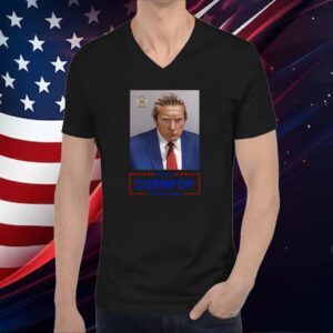 Donald Trump Mugshot Re-Elect Cornpop One Bad Dude Sweatshirts