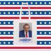 Donald Trump Mugshot Re-Elect Cornpop One Bad Dude Tote Bag