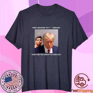 Trump X Paulo Mugshot Tee Shirt