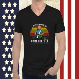 Rip Jimmy Buffett Thank You For The Music And Memories Signature T-Shirt