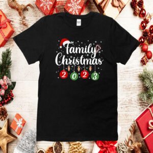 Family Christmas 2023, Matching Family Christmas Tee Shirt
