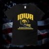 IOWA: VINTAGE FOOTBALL HELMET TSHIRT