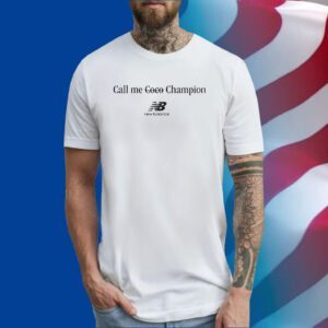 Coco Gauff Call Me Coco Champion Official Shirts