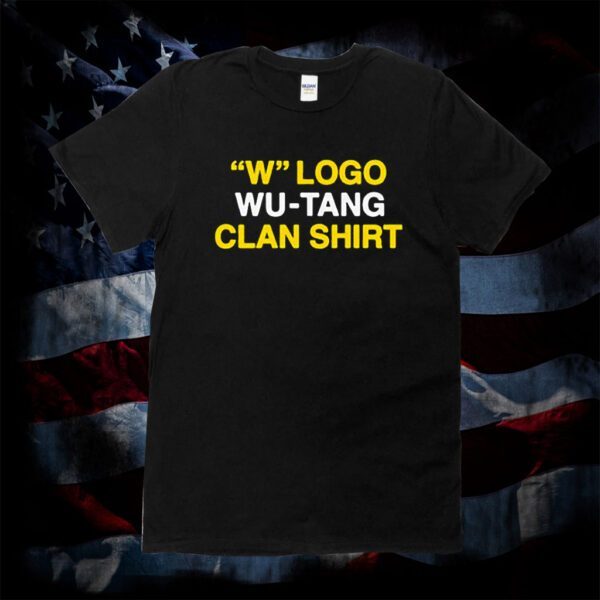 W Logo Wu Tang Clan Official Shirt