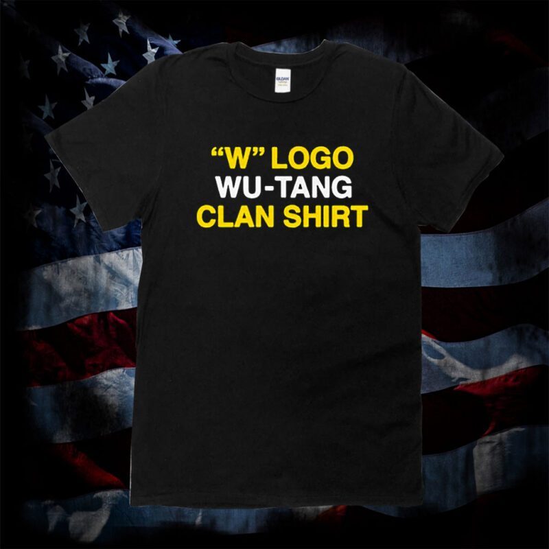 W Logo Wu Tang Clan Official Shirt