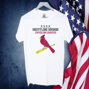 Shuffling Sounds Unveiling Grooves T-Shirt