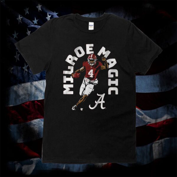 Alabama Football Jalen Milroe Magic TShirt