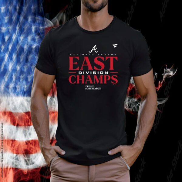 National League East Division Champions 2023 Postseason Atlanta Braves Shirts