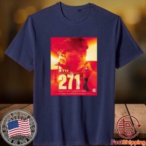 4th Most Wings In Nfl History 271 Passing Coach Tom Landry Tee Shirt