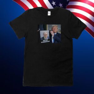 Trump Mugshot Never Surrender Trump Shows Off Shirt