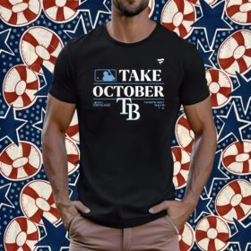 Tampa Bay Rays Fanatics Branded 2023 Postseason Locker Room Official Shirt