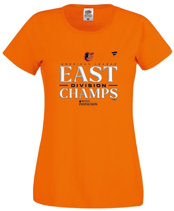 Baltimore Orioles 2023 Al East Champions Tee Shirt