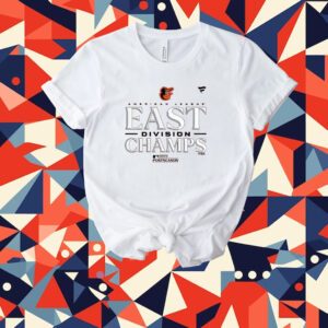 Baltimore Orioles 2023 Al East Division Champions Locker Room Tee Shirt