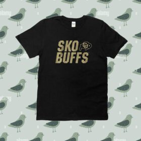 Colorado Football Sko Buffs Tee Shirt