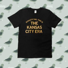 Dynasty? No, this is The Kansas City Era Gold Foil Tee Shirt