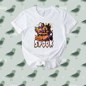 Embrace The Spook Halloween Tee Shirt